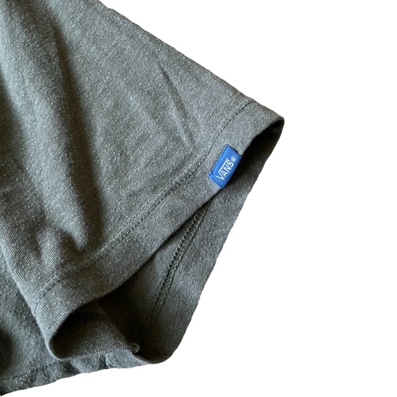 Vintage Y2K Vans Green Short-Sleeved Graphic T-Shirt Size Small - Picture 4 of 7